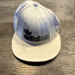 Adidas All white snapback hat